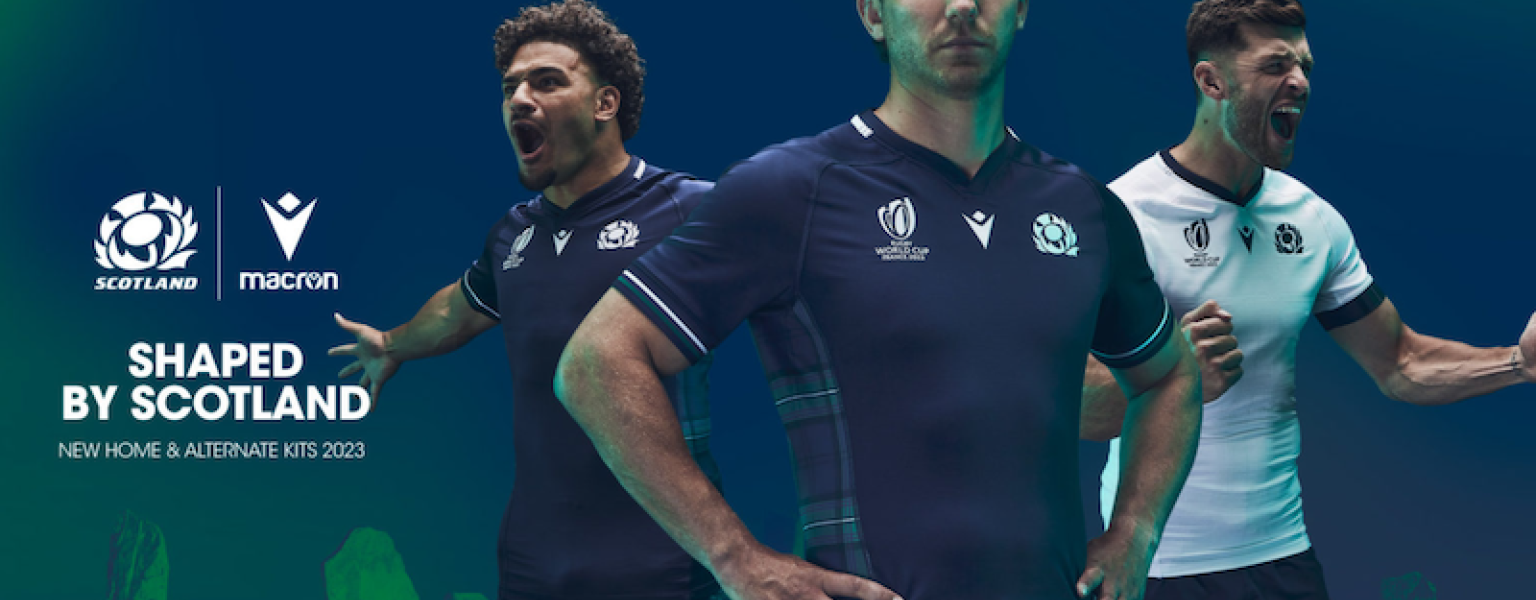 Scotland reveals Rugby World Cup kits crafted from recycled bottles