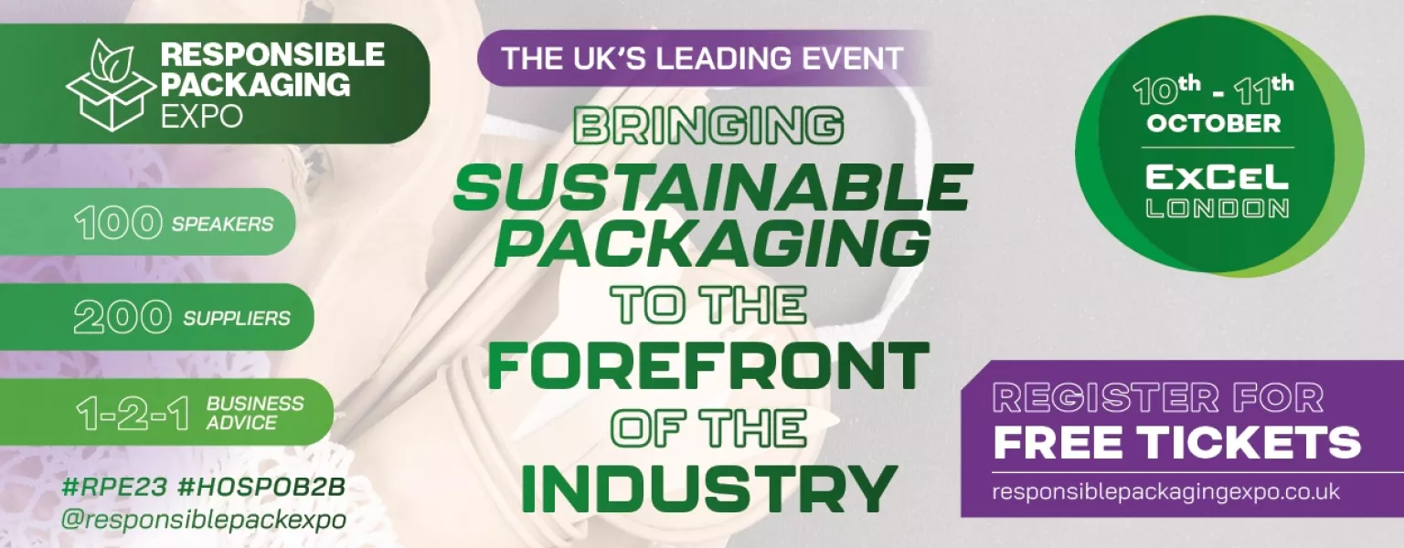 Sustainable packaging revolution: Join us at Responsible Packaging Expo!