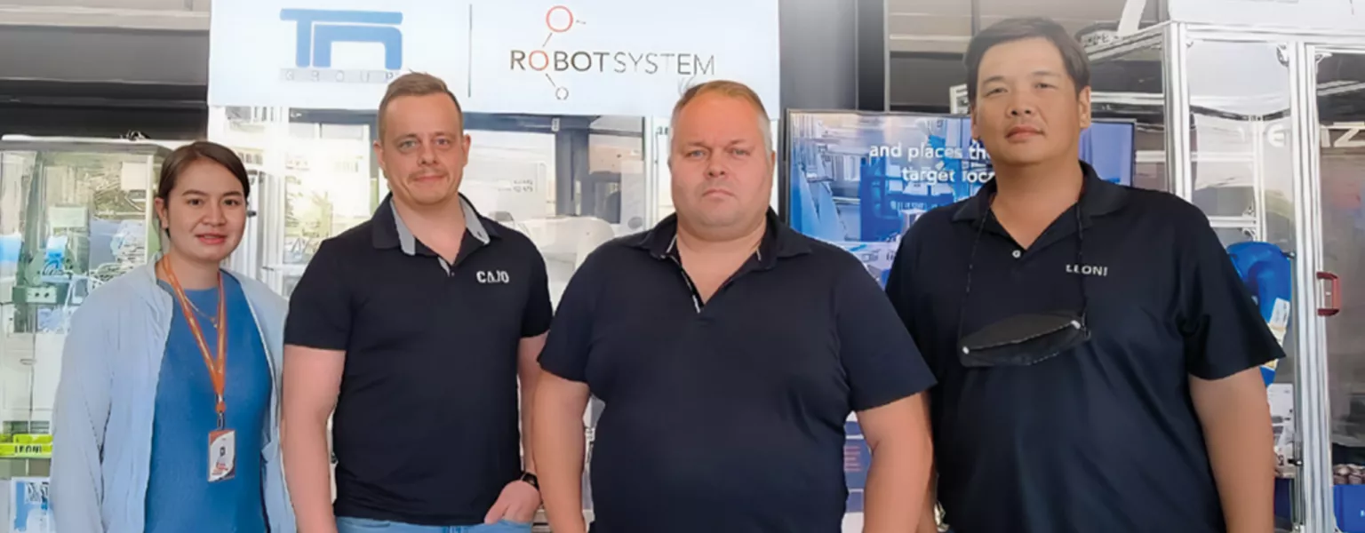 Robot System partners with Cajo Technologies