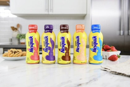 Nestlé introduces new recyclable shrink sleeve label for Nesquik® bottles