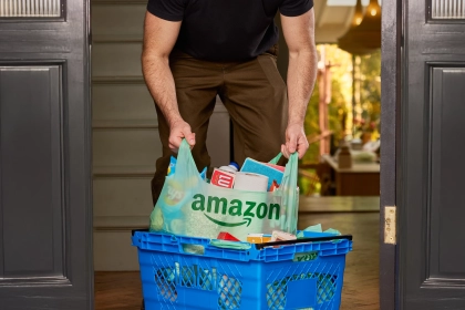 Amazon pilots bio-based bags for grocery deliveries in Spain