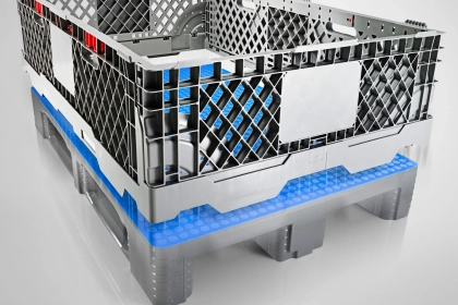 Craemer Group: Added value for logistics – the Euro pallet collar CC1