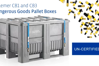 Craemer Group: UN pallet boxes CB1 and CB3 made of PE – Perfect for dangerous goods