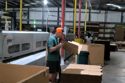 USA family-owned cardboard box factory – Aopack machine customer case