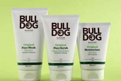 Bulldog Skincare introduces lighter tubes with over 60% recycled content