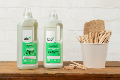 Bio-D introduces reusable bottles crafted from post-consumer recycled plastic