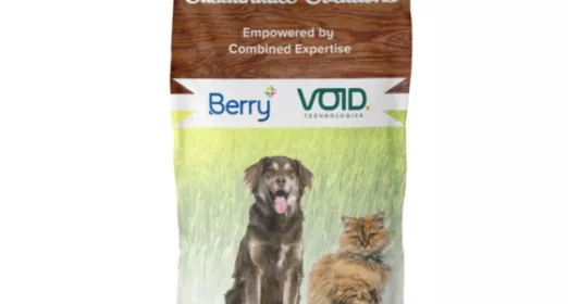 Berry Global and VOID Technologies collaborate to launch high-performance, sustainable film for pet food packaging