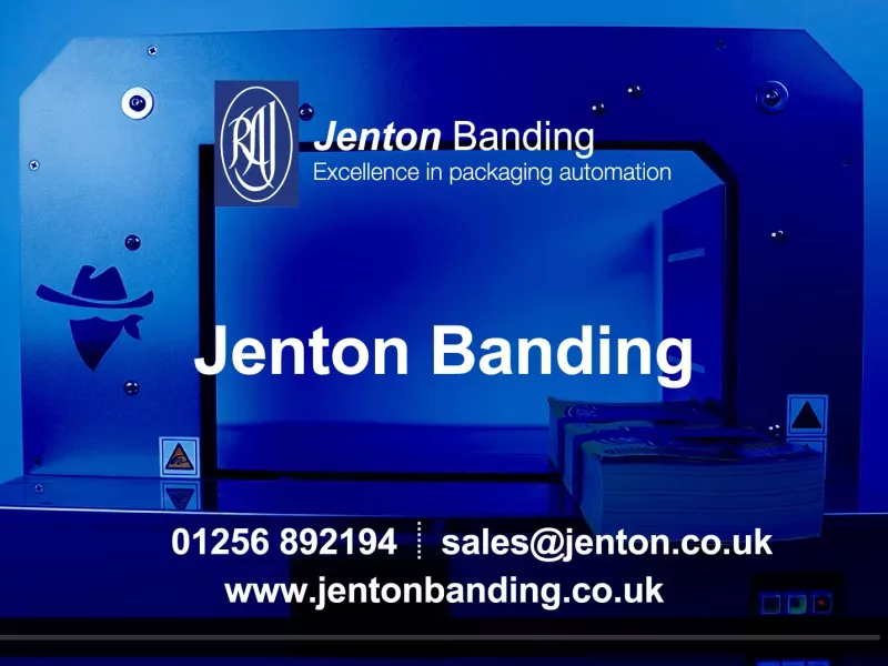 Jenton - Paper Banding Machine, Benchtop for Paper and Film Tape - The Bandit®