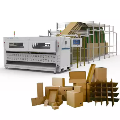 Aopack fanfold cardboard box making machine FF2800