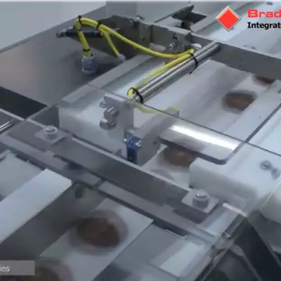 Bradman Lake Cookies Horizontal Flow Wrapping System