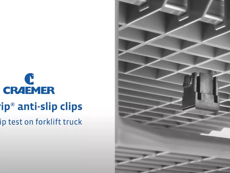 Craemer Group – How to eliminate the risk of plastic pallets slipping on forklifts