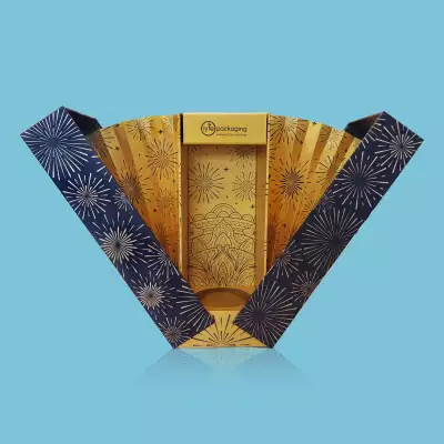 Lyte Packaging blue/gold bottle box