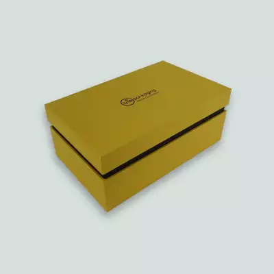 Lyte Packaging yellow shoulder box