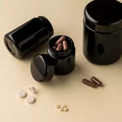 Miron supplements and health jars