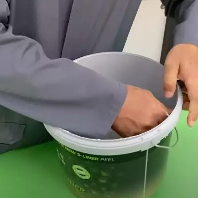 SAIER Group: S-LINER PEEL – Quick, easy and eco-friendly cleaning of containers
