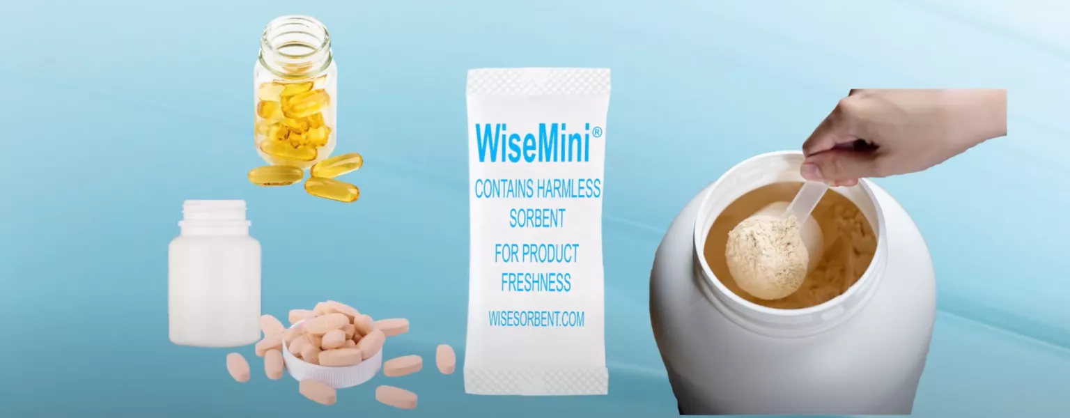 WiseSorbent WiseMini-White Silica Gel Desiccant Sachet